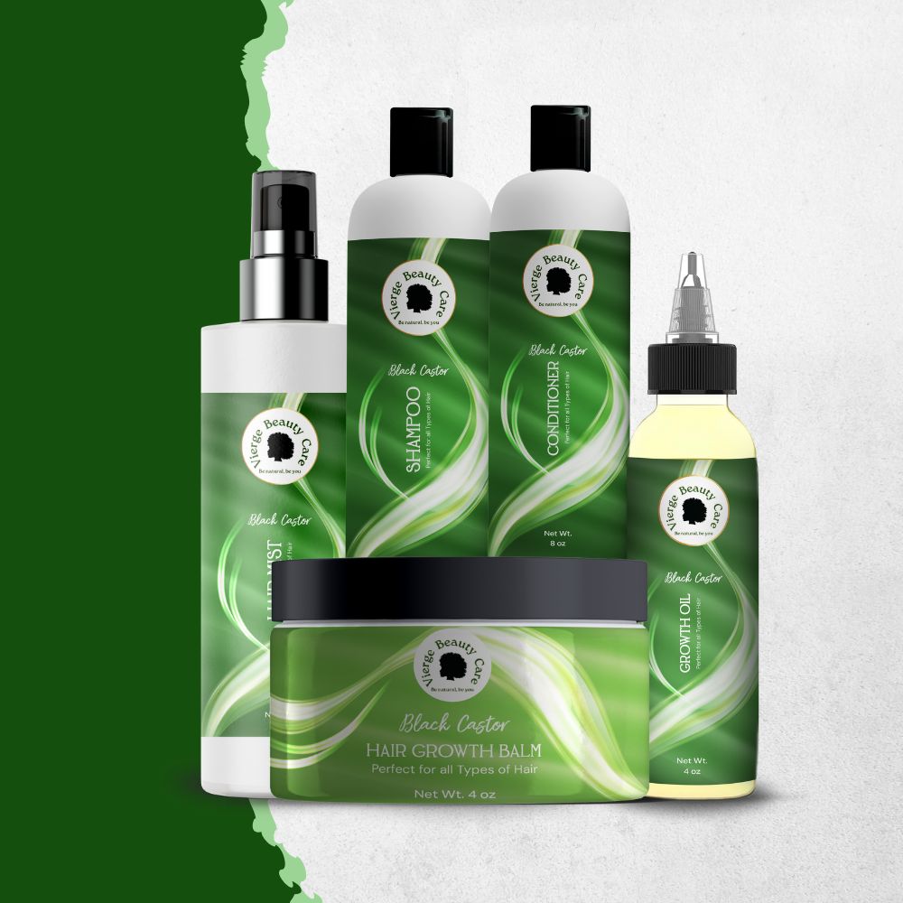 Vierge Beauty Complete Hair Care Bundle Full Routine